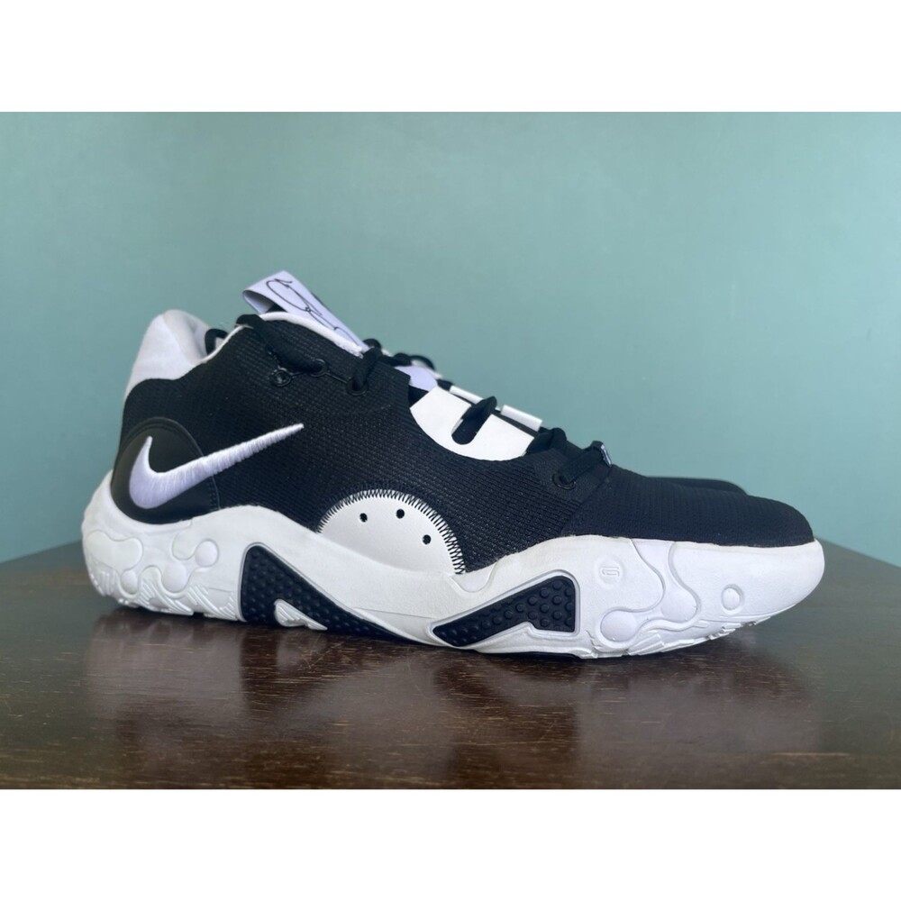 Nike PG 6 TB Promo Black/White Basketball Shoes Men's Size 14.5 DX6654-002